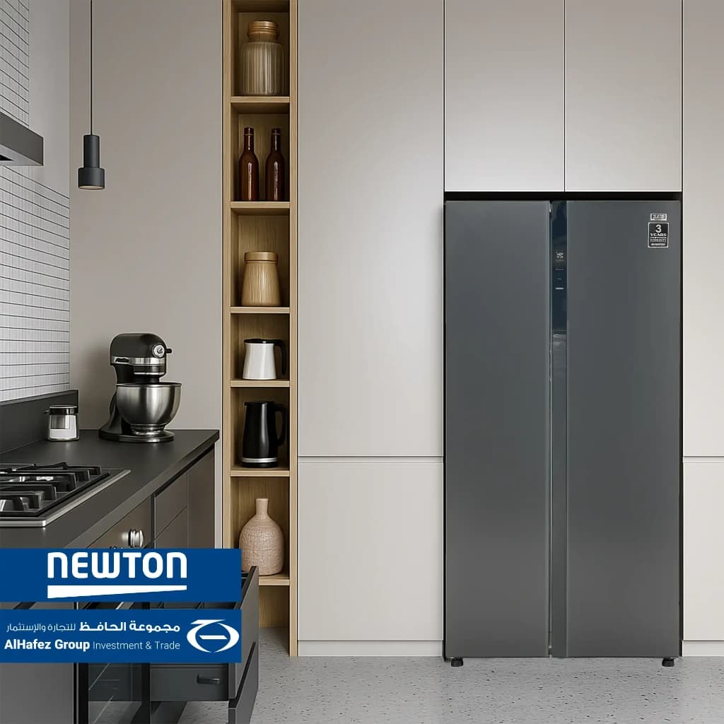 SidebySide Refrigerator 510Liter - Black