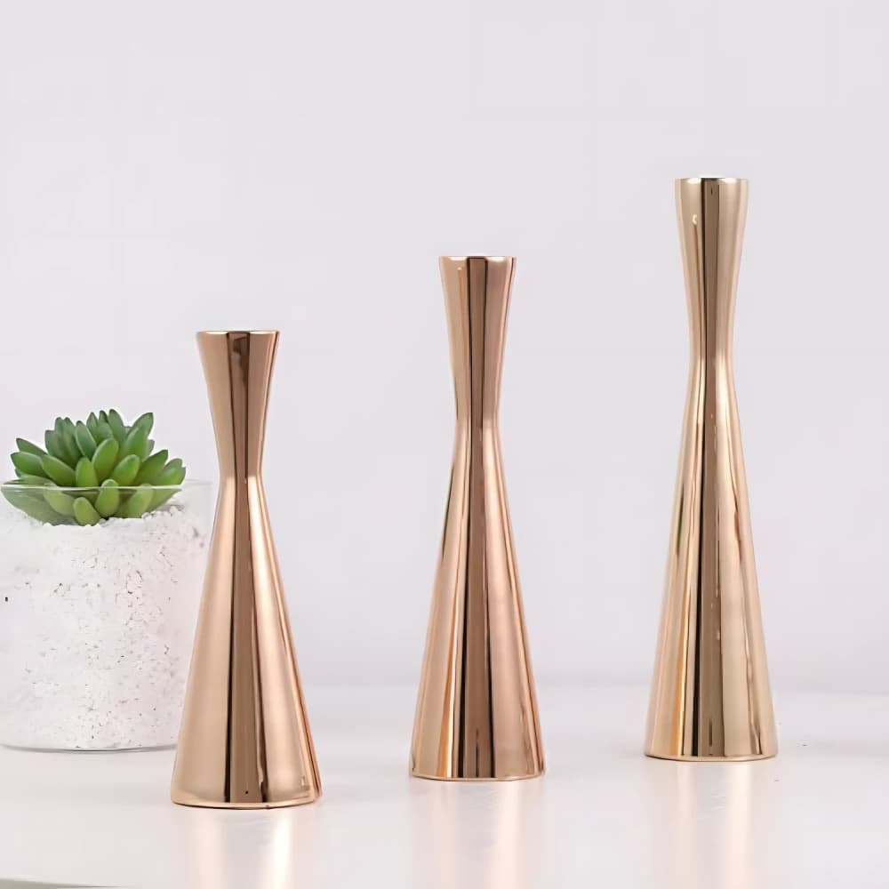 Metal Candle Holder 3 pieces