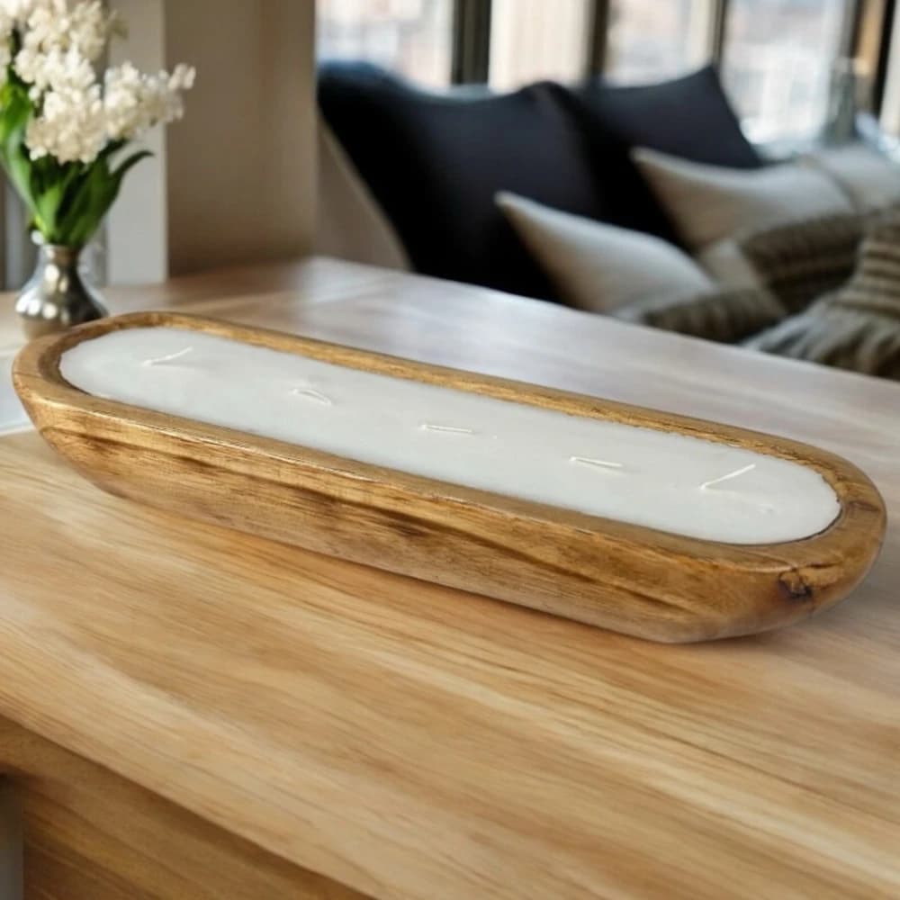 Wooden Candle