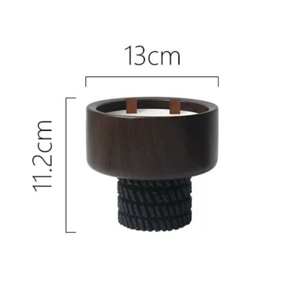 Wooden Candle
