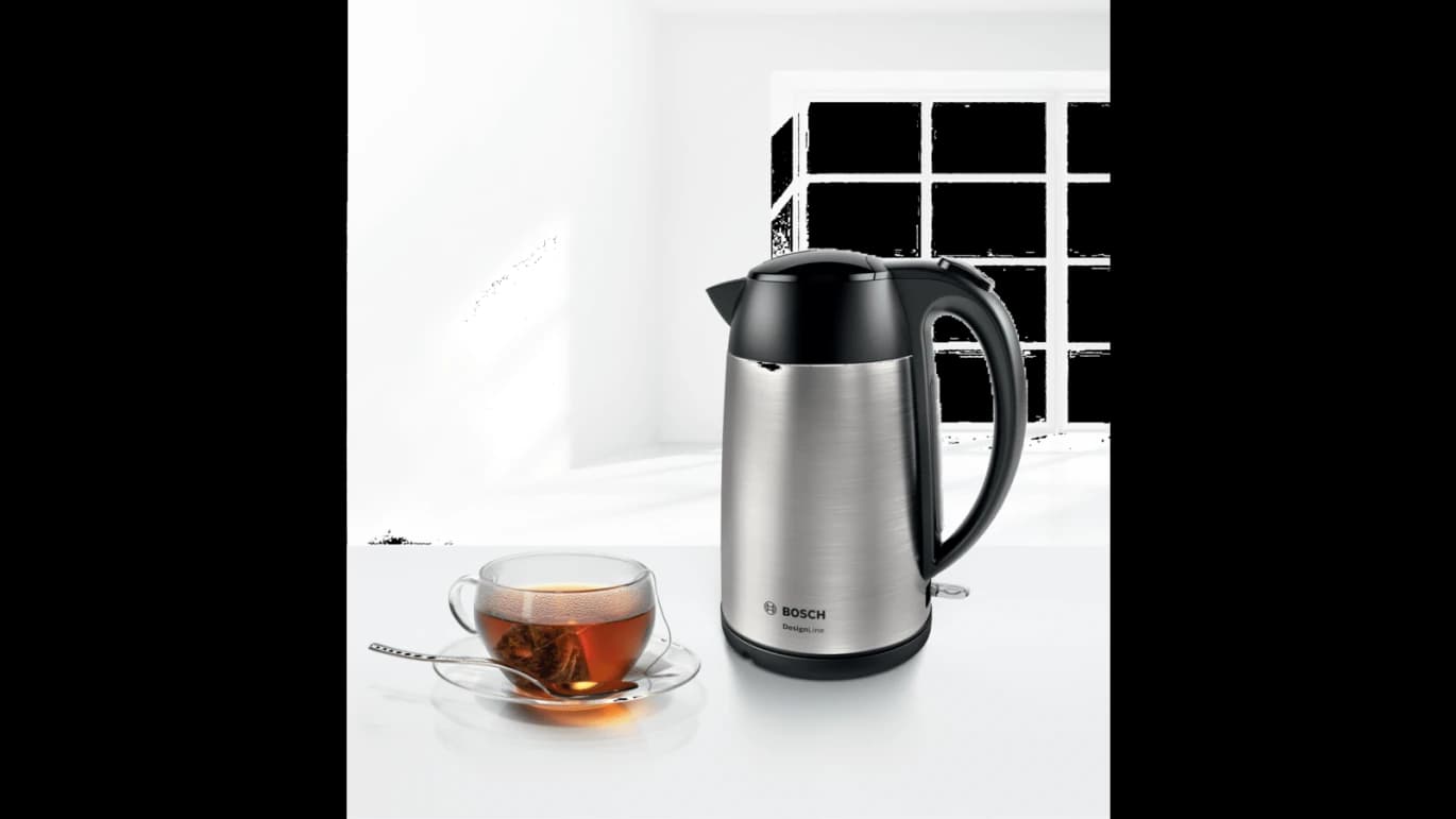Bosch Water Kettle 1.7Lit 2400W S.Steel