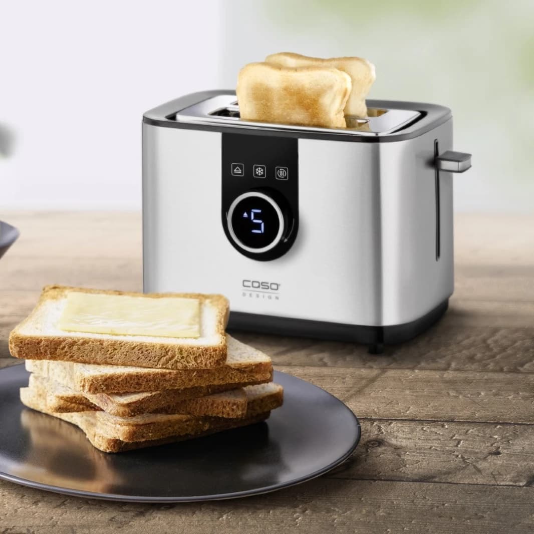 Caso Selection Toaster With Digital Screen, 2 Slices