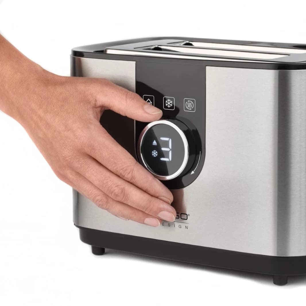 Caso Selection Toaster With Digital Screen, 2 Slices
