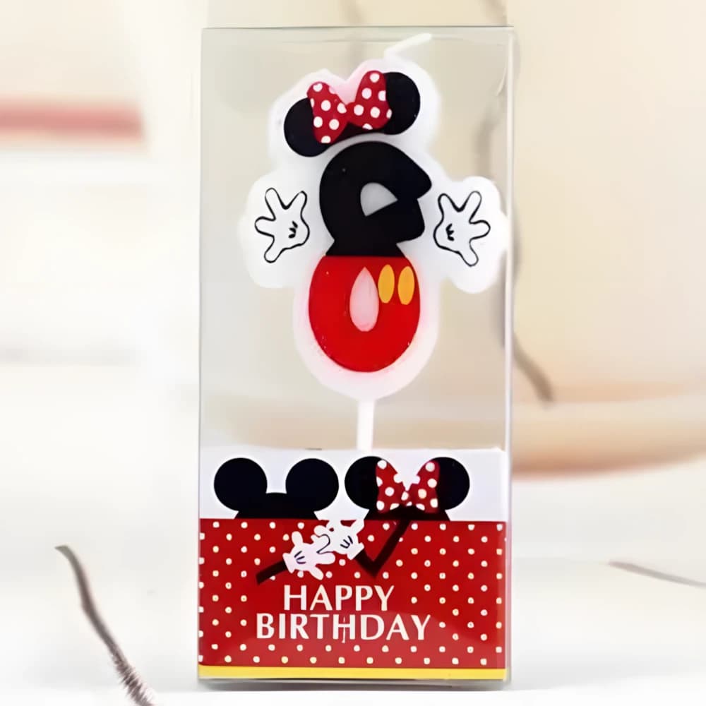 Mickey Birthday Candle