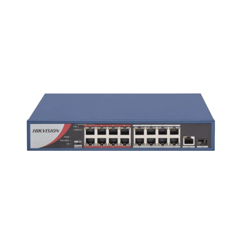 HIKVISION SWITCH 16PORT POE DS-3E1526P-EI/M