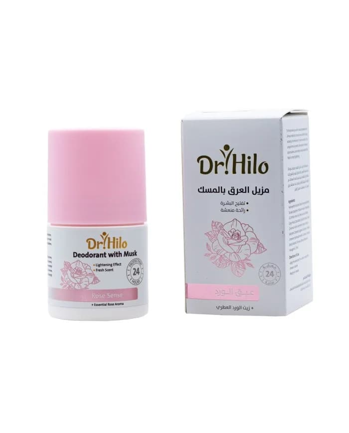 Deodorant With Musk Rose Sense Dr.Hilo