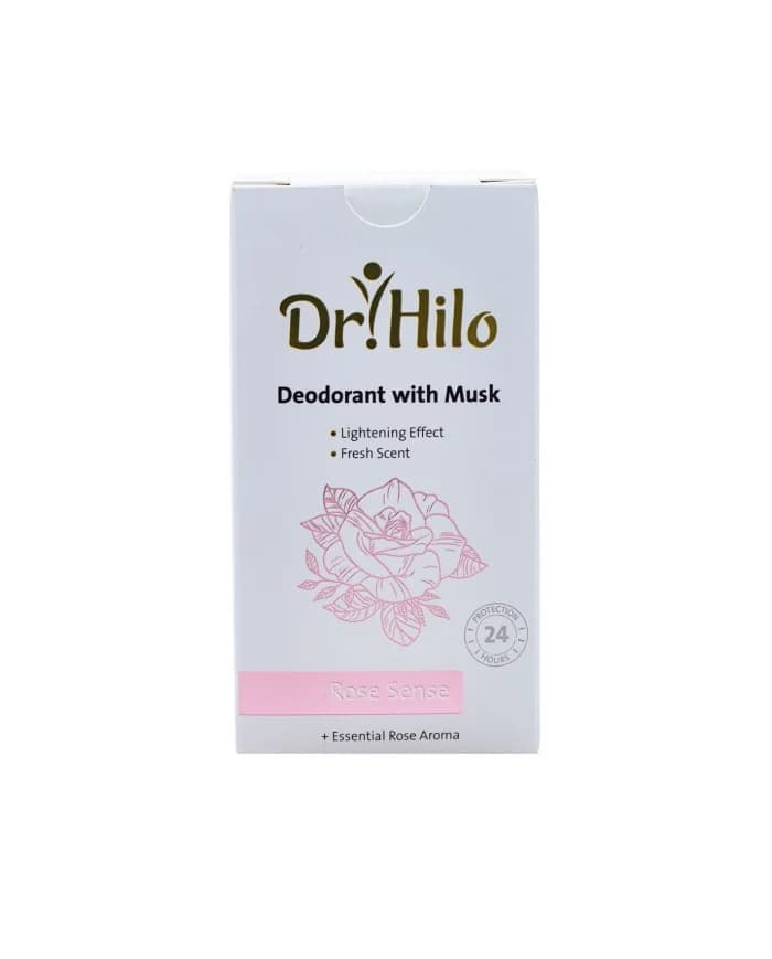 Deodorant With Musk Rose Sense Dr.Hilo