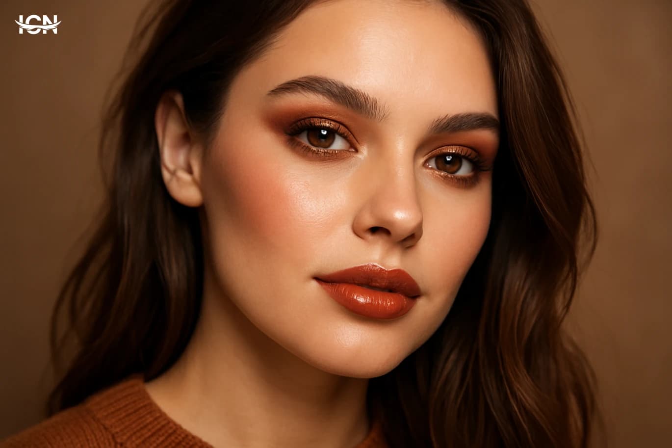 Toffee Makeup for Winter Glow