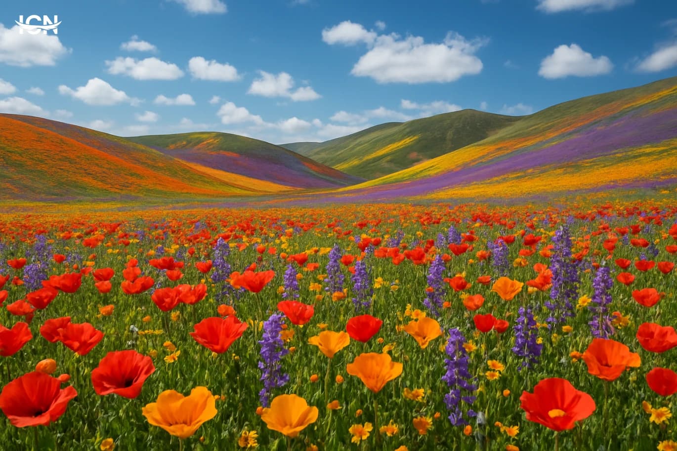 When Nature Becomes a Color Gallery