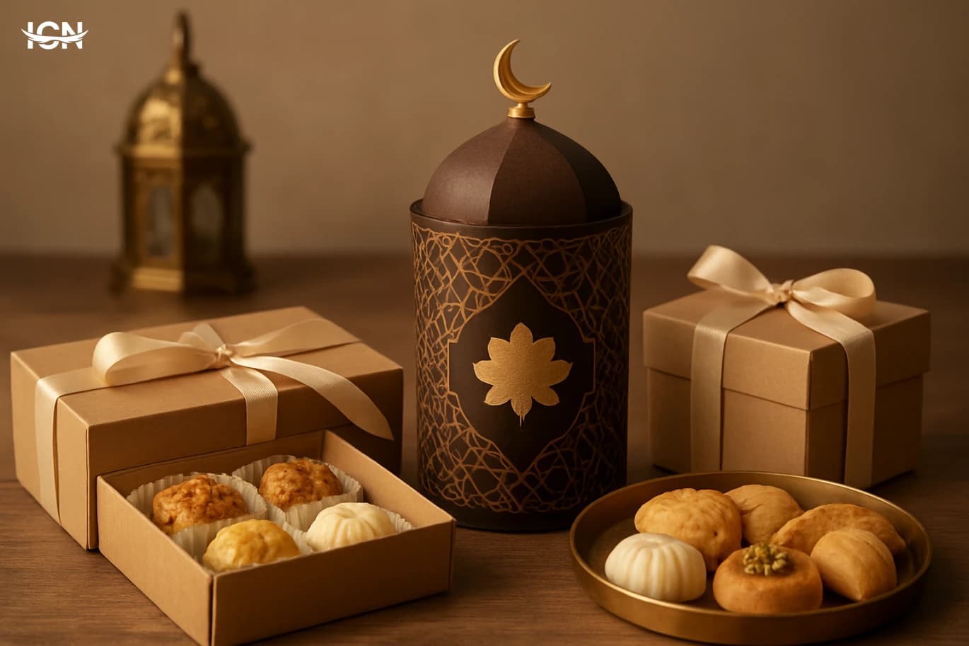 أفكار أنيقة لتغليف حلويات رمضان