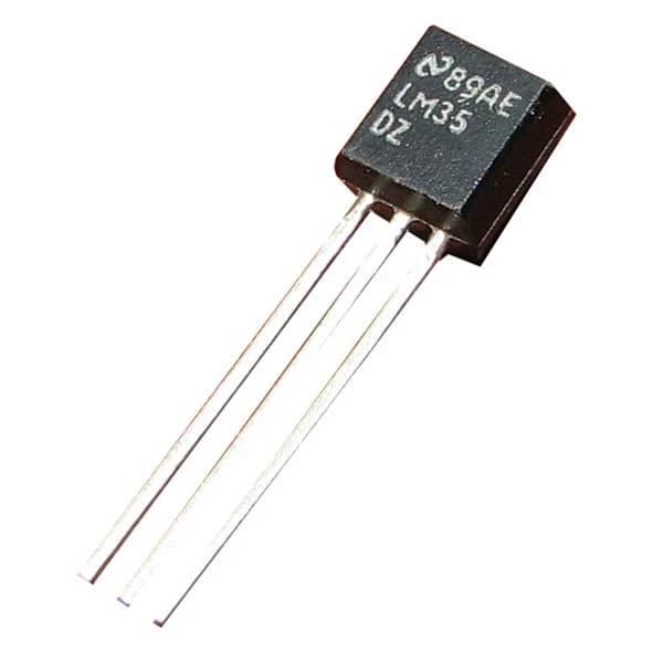 مستشعر درجة الحرارة LM35
