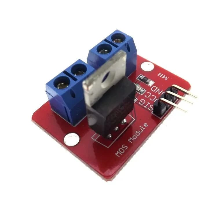 وحدة تشغيل MOS زر MOSFET العليا 0-24V IRF520