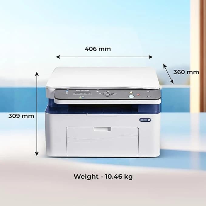 Xerox 3025 Laser Printer 3 IN 1 Wireless, Printer, Copier & Scanner, 1-Year Warranty