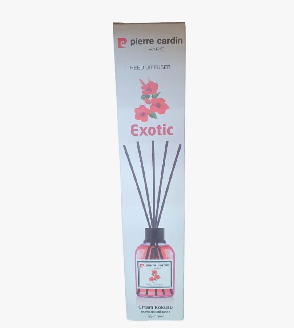Pierre Cardin Reed Diffuser Exotic Design Full Package for Captivating Appeal and Enhancing Home Environment with Elegance