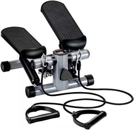 Stepper with Resistance Bands