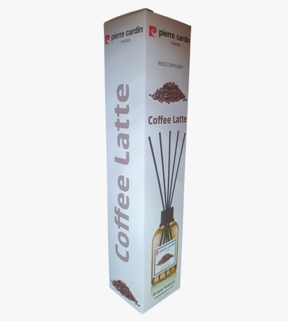 Pierre Cardin Reed Diffuser Coffee Latte Scent for Luxury Ambiance and Coffee Enthusiasts