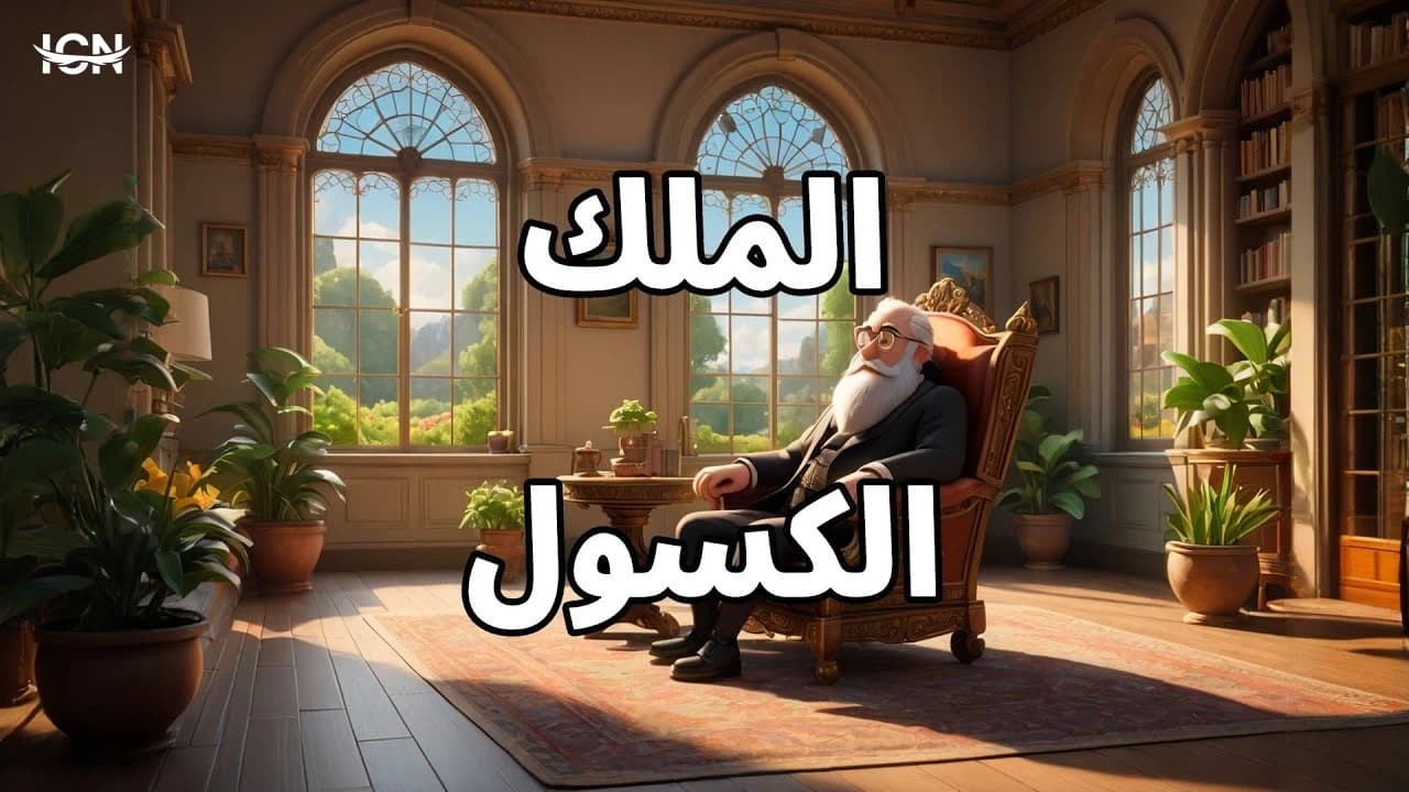 قصة الملك الكسول
