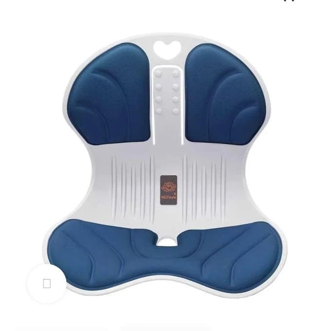 NGT style Bright Seat Ergonomic Cushion for Back and Lumbar Support in Home, Office, and Classroom 42 cm x 34 cm x 36 cm