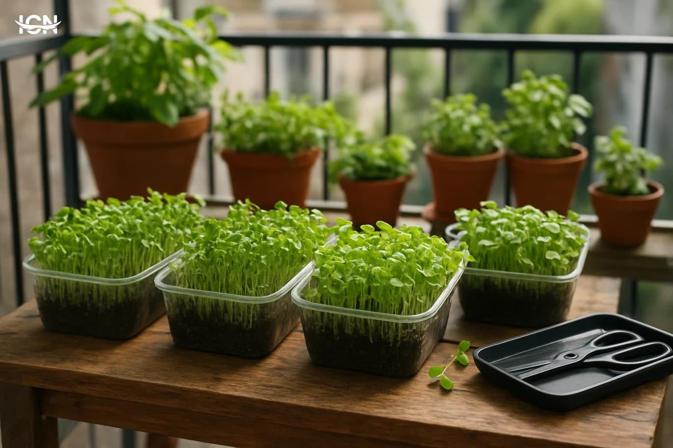 Balcony Microgreens for Fresh Weekly Harvests