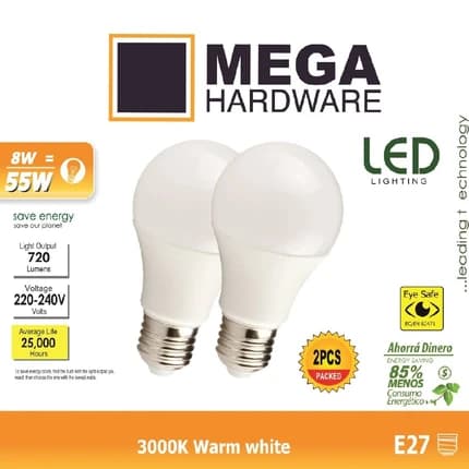 Mega LED Bulb 8W - Desert