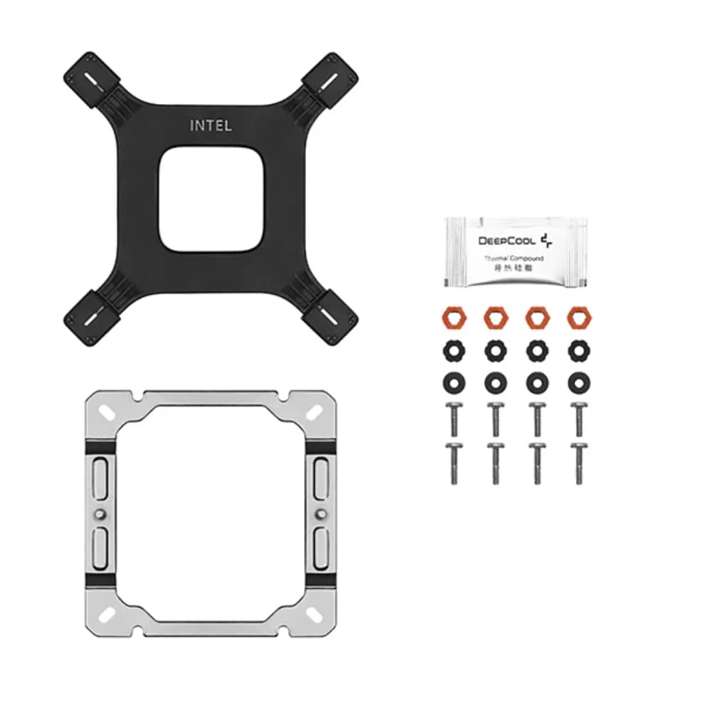 Deepcool AG400 WH ARGB Single Tower 120mm CPU Cooler