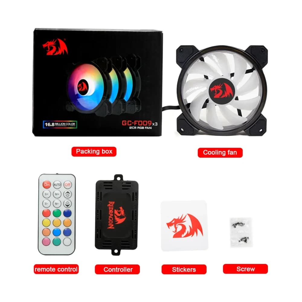 Redragon GC-F009 PC Cooling Fan