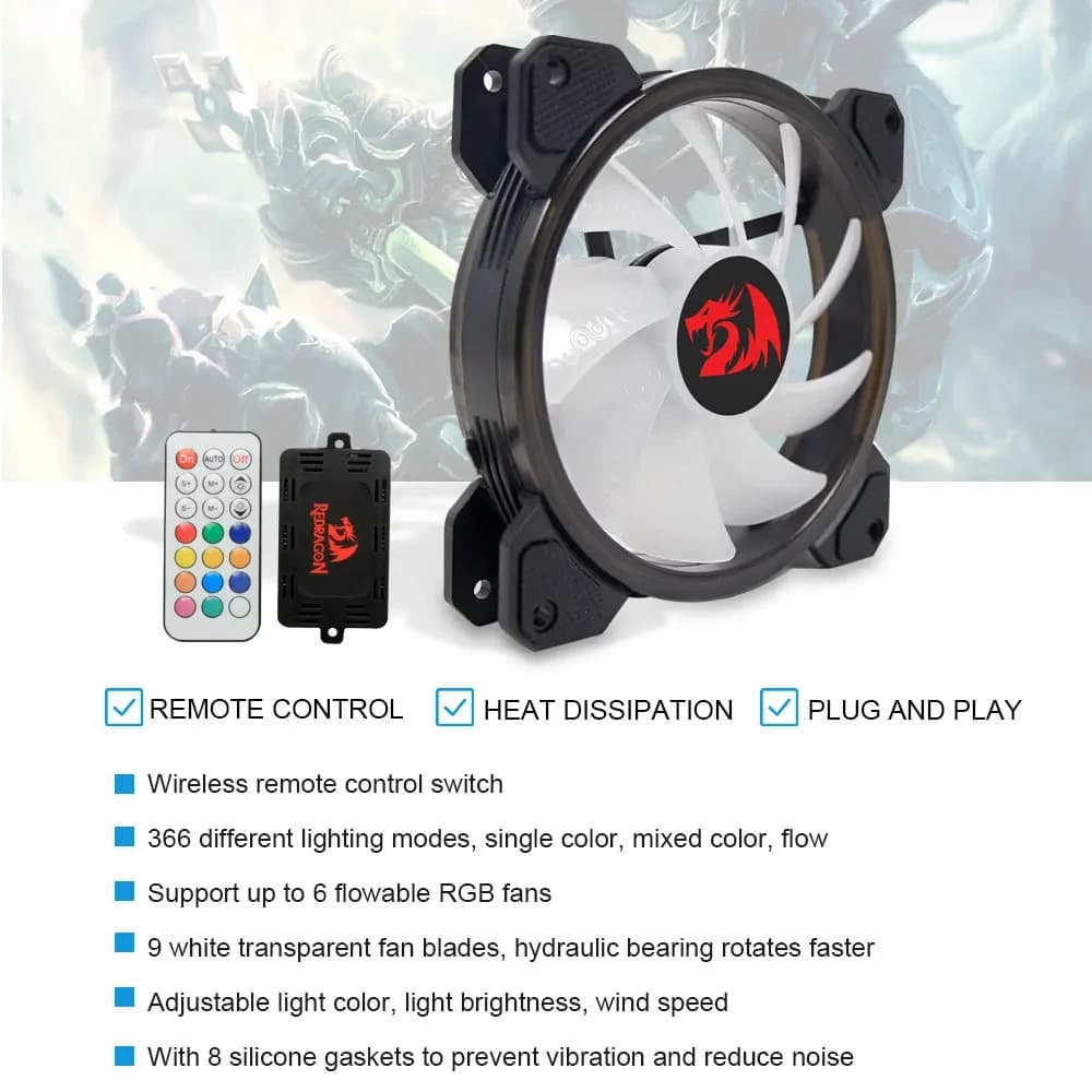 Redragon GC-F009 PC Cooling Fan