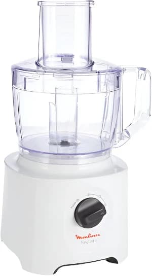 Moulinex Easy Force Food Processor, 25 Functions, 800 Watts, White