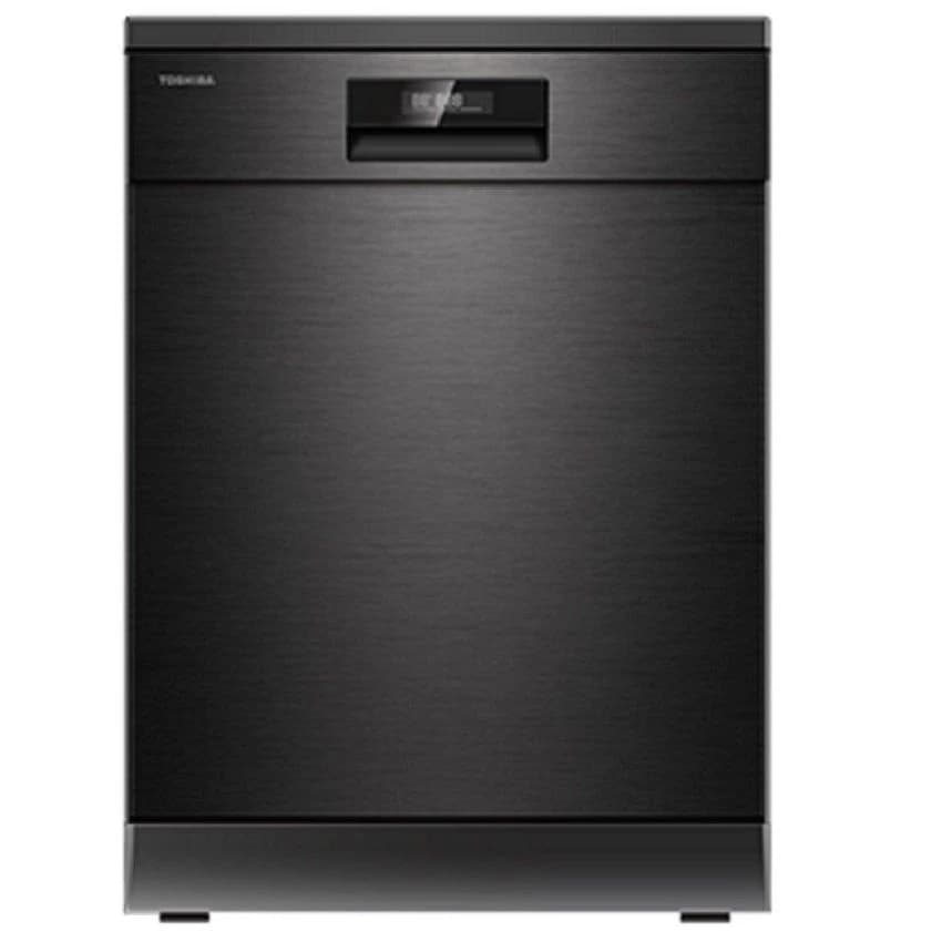 Toshiba Dishwasher 8 Programs Dark Silver DW-15FBS