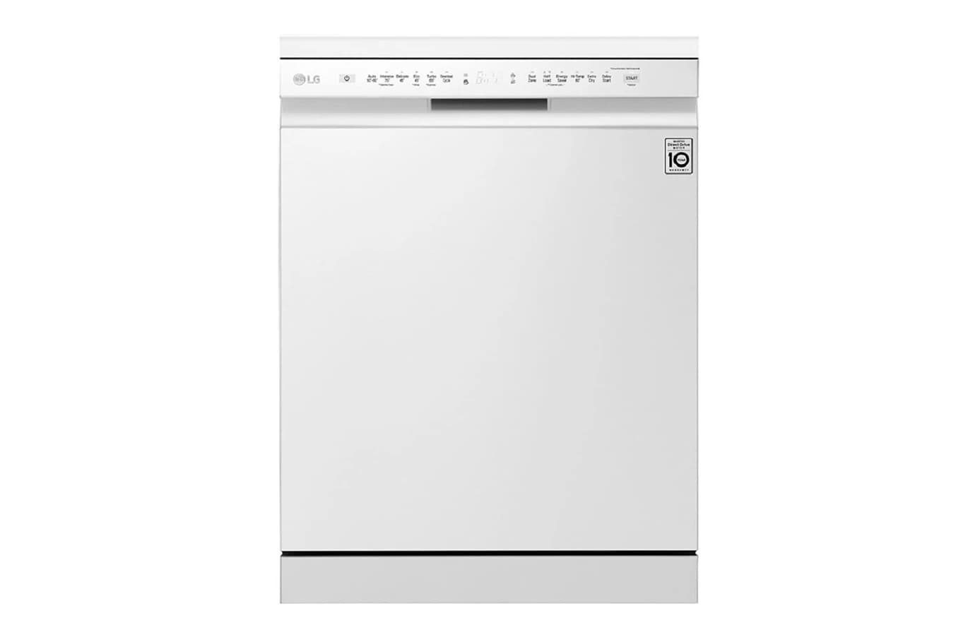 LG Dishwasher 9 Programs White DFB512FW
