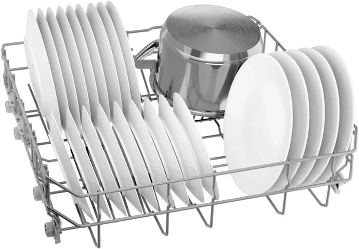 Bosch Dishwasher 6 Programs 3 Sprays 3 Rack 14Set - Black (SMS46NB20V ) Series 4