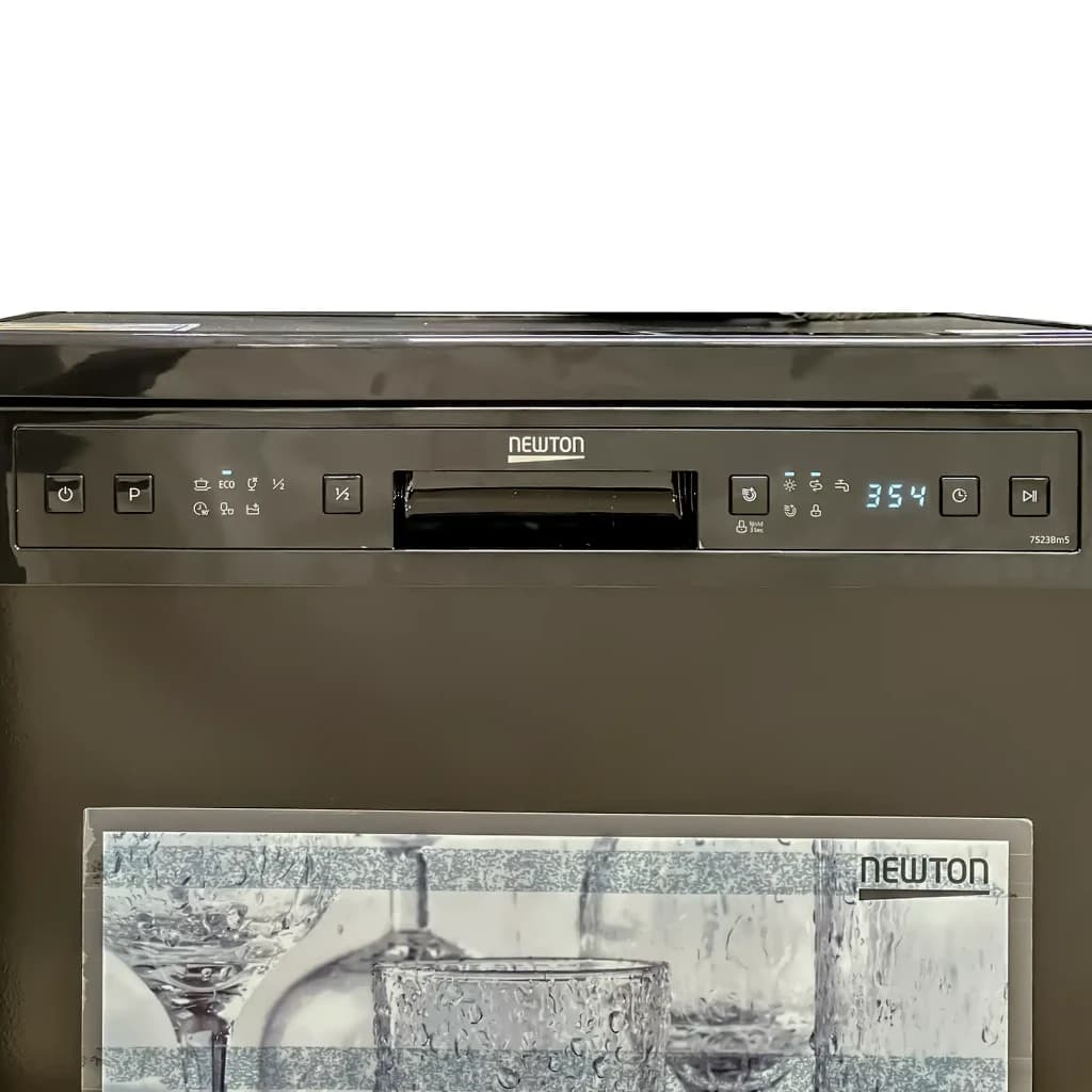 Dishwasher 6 Programs 2&1 Baskets 14 Sets Black