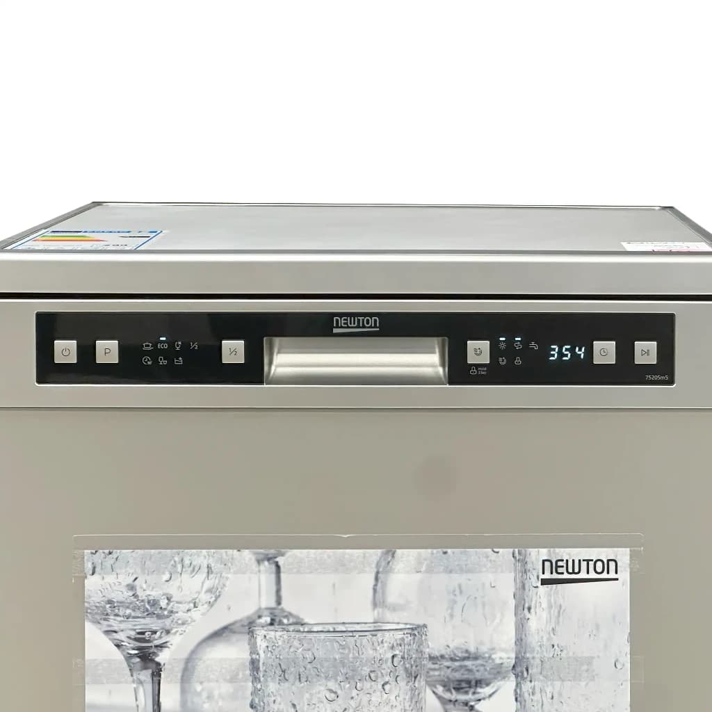 Dishwasher 6 Programs 2 & 1 Baskets 14 Sets Silver