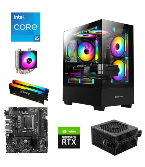 GAMING PC INTEL CORE i5 13400F // RTX 3050 6GB // 16 GB RAM DDR4 - Custom Build