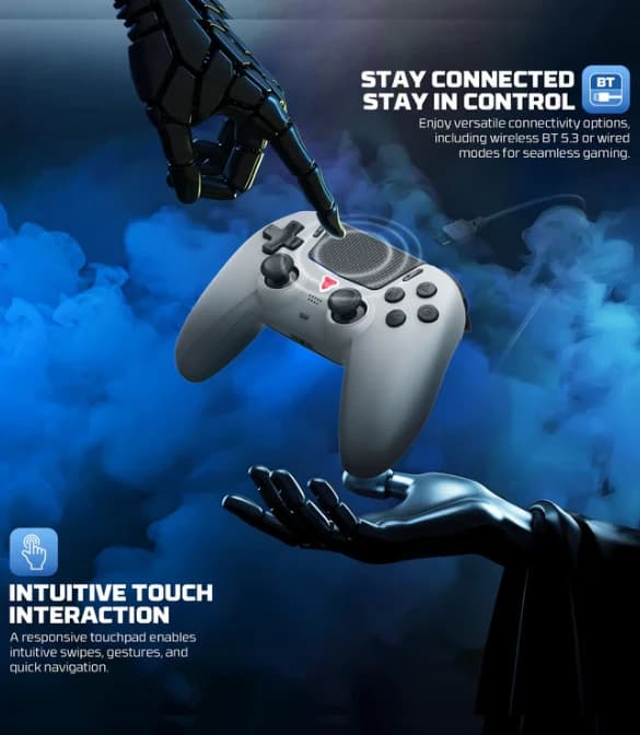 Fantech NOVA II D WGP16D Controller Hall Effect (PS5) - Grey