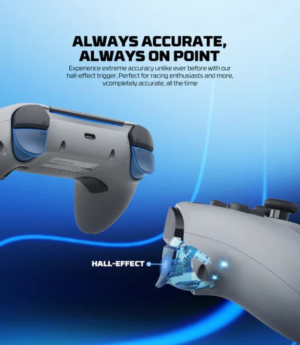 Fantech NOVA II D WGP16D Controller Hall Effect (PS5) - Black