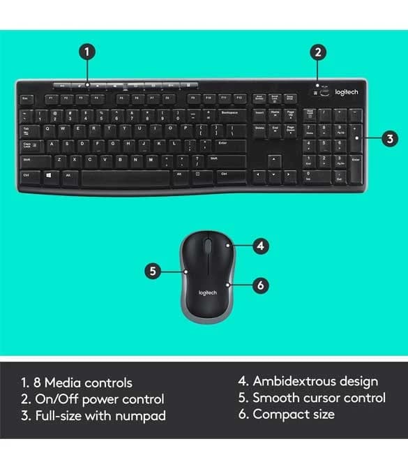 LOGITECH MK270 Wireless Combo