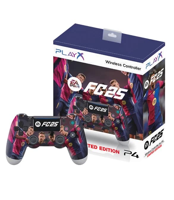 Play X Wireless Controller - FC25 Barcelona