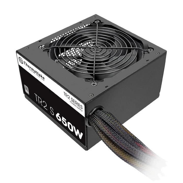 Thermaltake TR2 S 650W Power Supply, Ultra Quiet 120mm Fan TR2S-650