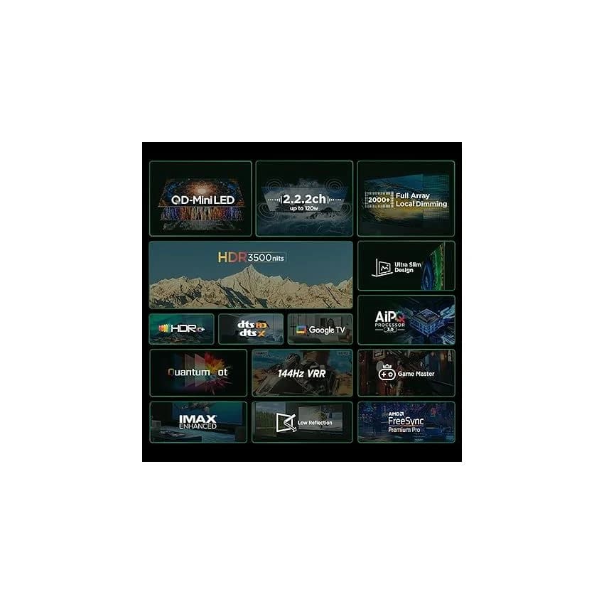 TCL 65 Inch - MINILED 65C855