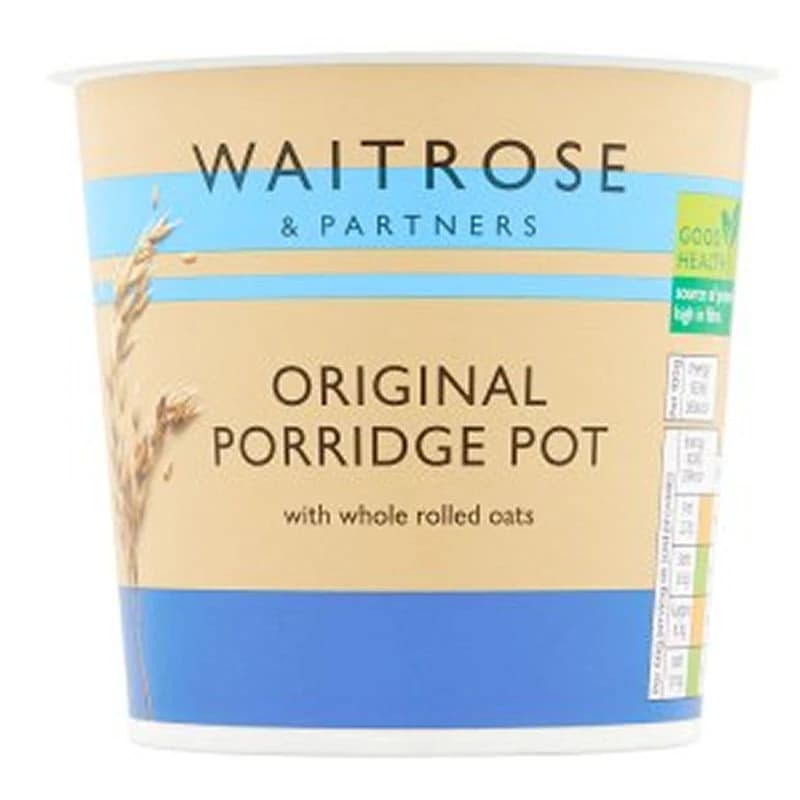 Waitrose Original Porridge Pot 60g