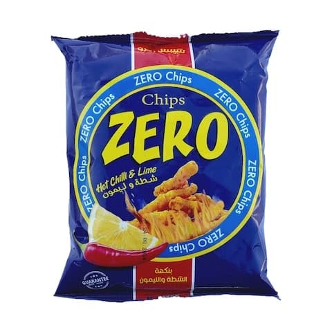 Zero Chips Hot And Lime 25 Gram