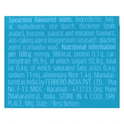 Tic Tac Candy Spearmint 10.2 Gram