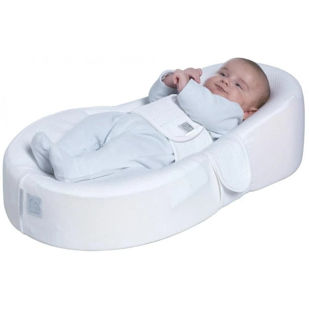 Cacoonababy مع ملاءة مزودة - أبيض