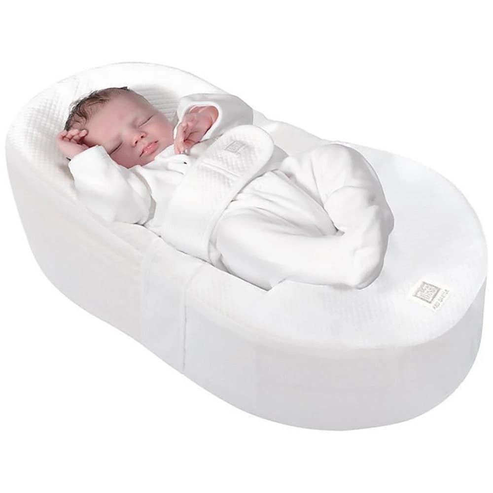 Cacoonababy مع ملاءة مزودة - أبيض