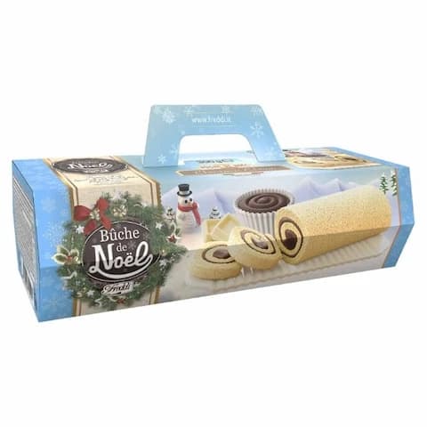Freddi Buc de Noel Swiss Roll Cake 300 Gram