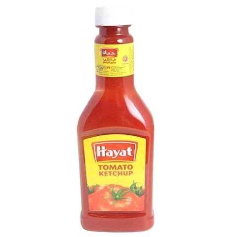 Hayat Tomato Ketchup Squeeze 525 Gram