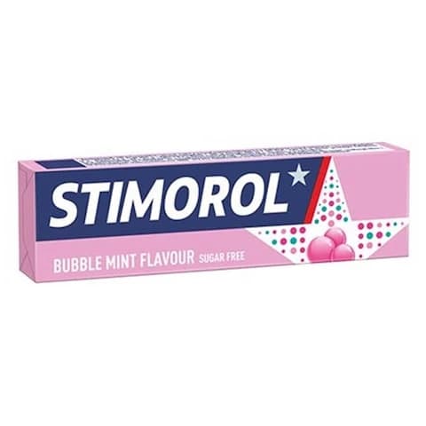 Stimorol Bubble Mint Sugar Free 14 Gram