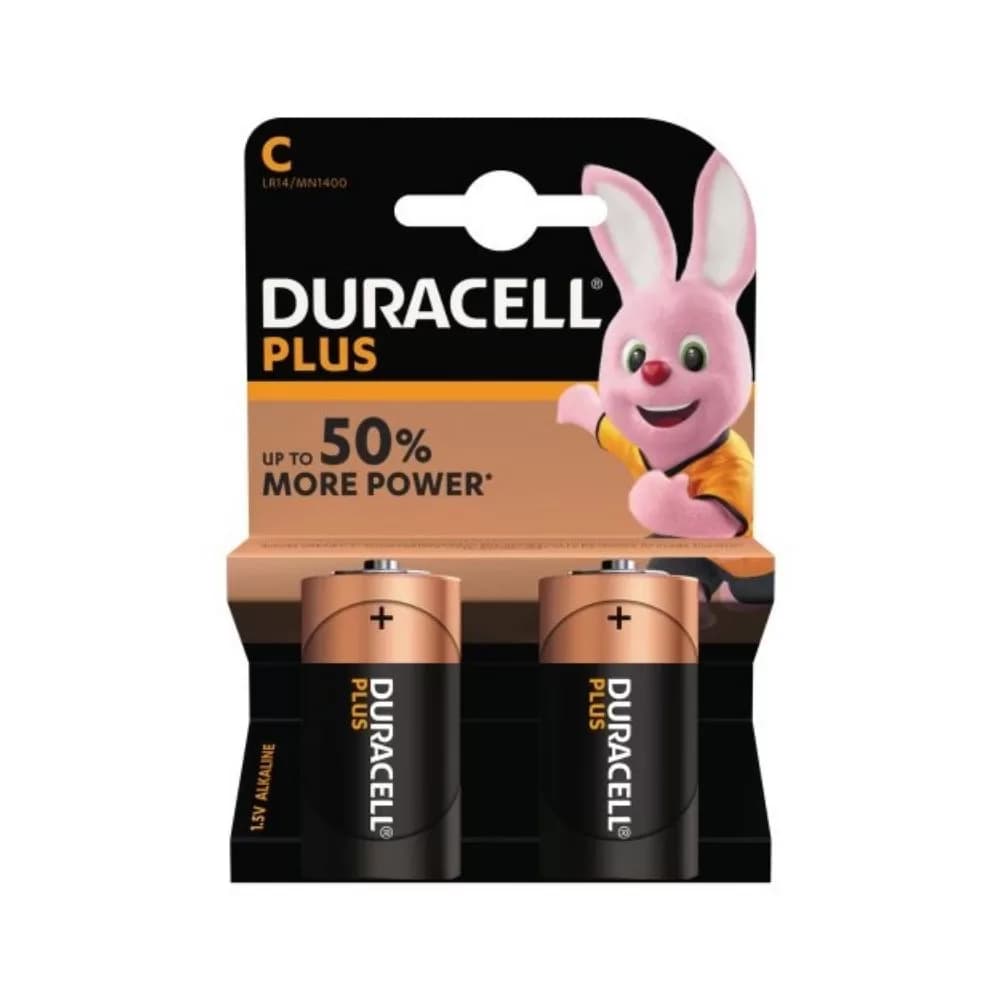 C Duracell Alkaline Battery 2pcs