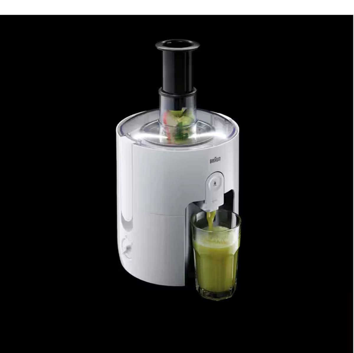 Braun Spin Juicer 600 W 1.25 L with ColdXtract Technology White